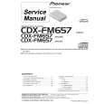PIONEER CDX-FM657/XN/EW Instrukcja Serwisowa