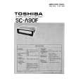 TOSHIBA SC-A90F Instrukcja Serwisowa