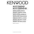 KENWOOD KVT-725DVD Instrukcja Obsługi