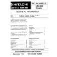HITACHI CPT1492-341 Instrukcja Serwisowa