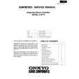 ONKYO A8170 Instrukcja Serwisowa