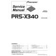 PIONEER PRS-X340/XR/EW Instrukcja Serwisowa