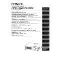 HITACHI CPS318W Instrukcja Obsługi