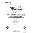 WHIRLPOOL SF336PESW3 Katalog Części