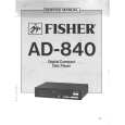 FISHER AD-840 Instrukcja Serwisowa