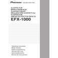 PIONEER EFX-1000/WYXJ Instrukcja Obsługi