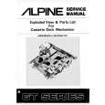ALPINE GT SERIES Instrukcja Serwisowa