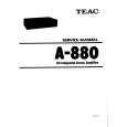 TEAC A-880 Instrukcja Serwisowa