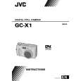 JVC GCX1E Instrukcja Obsługi