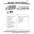 SHARP CD-MPS1000 Instrukcja Serwisowa