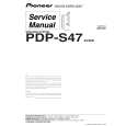 PIONEER PDP-S47E Instrukcja Serwisowa
