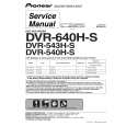 PIONEER DVR-541H-S/RFXV Instrukcja Serwisowa