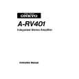 ONKYO A-RV401 Instrukcja Obsługi