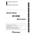 PIONEER CD-VC60 Instrukcja Obsługi