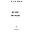 ELECTROLUX EKV5602X Instrukcja Obsługi