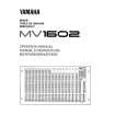 YAMAHA MV1602 Instrukcja Obsługi