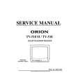 ORION TV-518SI Instrukcja Serwisowa