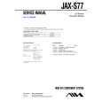 AIWA JAXS77 Instrukcja Serwisowa