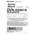 PIONEER DVR-520H-S/RDXU/RD Instrukcja Serwisowa