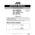 JVC AV-1406FE/KBSK Instrukcja Serwisowa