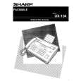 SHARP UX104 Instrukcja Obsługi