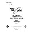 WHIRLPOOL RF3600XXW2 Katalog Części
