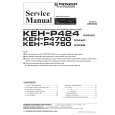 PIONEER KEH-P4750/XIN/ES Instrukcja Serwisowa