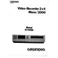 GRUNDIG MONO2000 Instrukcja Obsługi