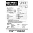 HITACHI TN-521ZSW-153 Instrukcja Serwisowa