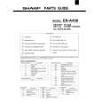 SHARP ER-A450 Katalog Części