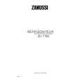 ZANUSSI ZU7155-1 Instrukcja Obsługi