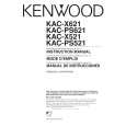 KENWOOD KACX621 Instrukcja Obsługi