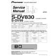 PIONEER S-DV830SW/KUCXJI Instrukcja Serwisowa
