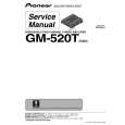 PIONEER GM-520T/XU/UC Instrukcja Serwisowa