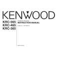 KENWOOD KRC-565 Instrukcja Obsługi