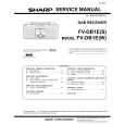 SHARP FVDB1EW Instrukcja Serwisowa