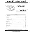 SHARP FO-2715 Instrukcja Serwisowa