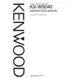 KENWOOD KX-W5040 Instrukcja Obsługi