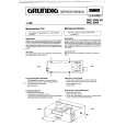 GRUNDIG WKC3060 Instrukcja Serwisowa