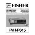FISHER FVHP615 Instrukcja Obsługi
