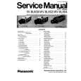 PANASONIC WVBL604 Instrukcja Serwisowa