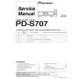 PIONEER PD-S707/SD Instrukcja Serwisowa