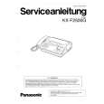 PANASONIC KXF2700G Instrukcja Serwisowa