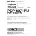 PIONEER PDP-6070PU/KUCXC Instrukcja Serwisowa