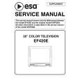 SYLVANIA EF420E Instrukcja Serwisowa