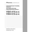 PIONEER VSX-415-S/MYXJ Instrukcja Obsługi