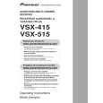PIONEER VSX-515-S/KUCXJ Instrukcja Obsługi