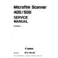 CANON 400 MICROFILM Instrukcja Serwisowa