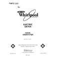 WHIRLPOOL LE8600XWW0 Katalog Części