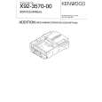 KENWOOD X92357000 Instrukcja Serwisowa